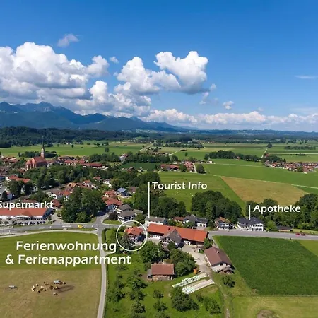 Nette Ferienwohnung In Mit Grill Und Garten アパート Übersee